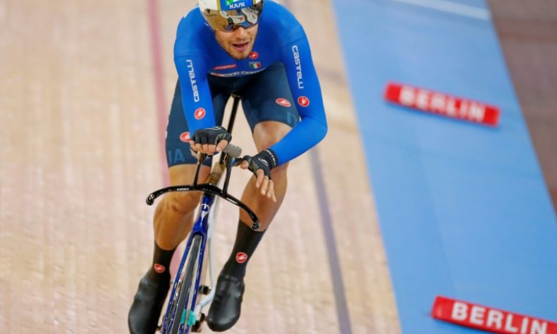 Filippo Ganna bate su récord mundial persecución en ciclismo en pista