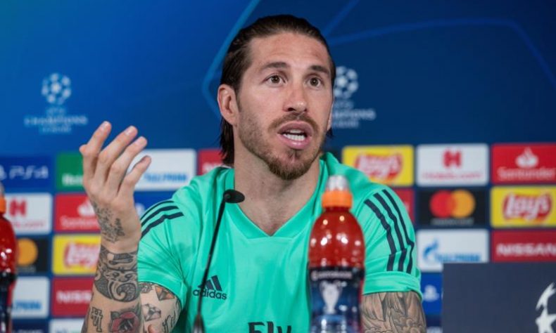 Sergio Ramos: “Es ventajista hablar de falta de gol”