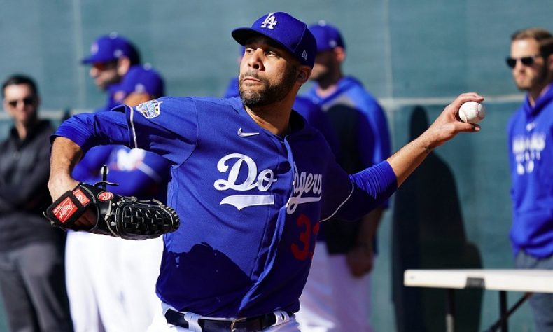 David Price hace su debut pretemporada con Dodgers de Los Ángeles