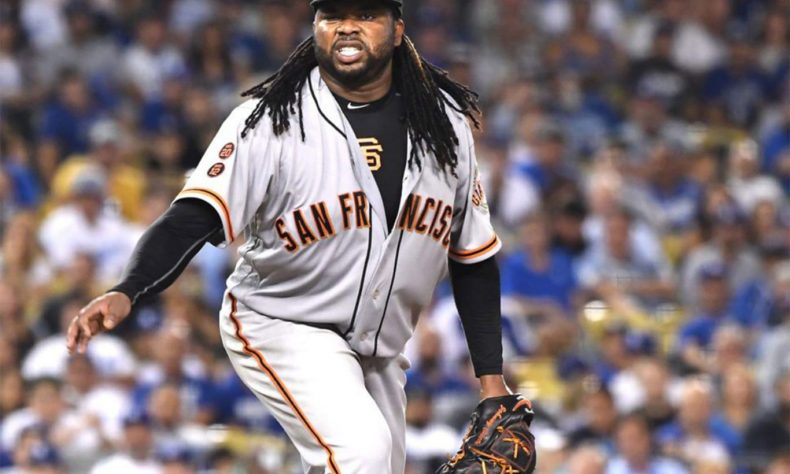 Cueto fuera del roster de Gigantes para SDLN