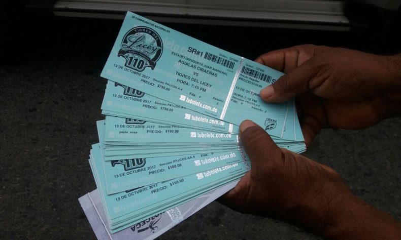 Licey realiza advertencia sobre falsifican boletas para el partido de hoy frente a las Águilas