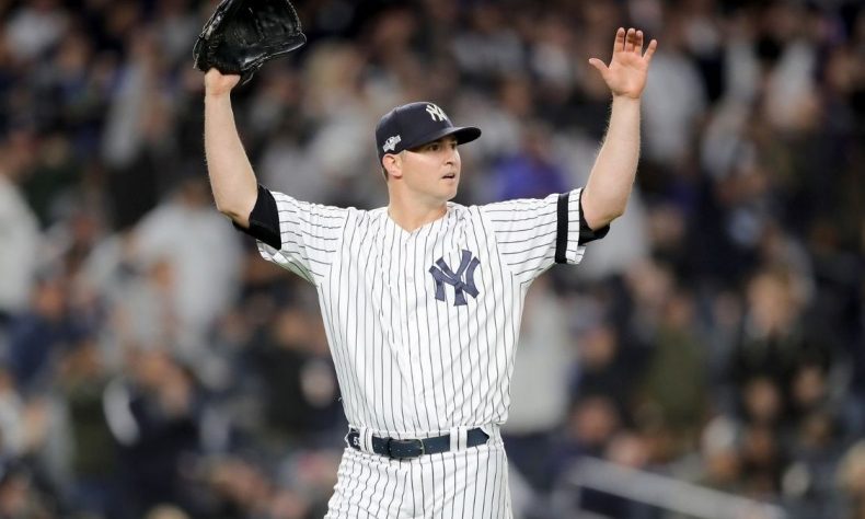 Britton no pudo debutar si no hasta el 12 de junio tras someterse a una cirugía artroscópica para remover una astilla en el hueso del codo izquierdo. Posteriormente estuvo más tiempo en la lista de lesionados por un esguince del tendón de la corva.