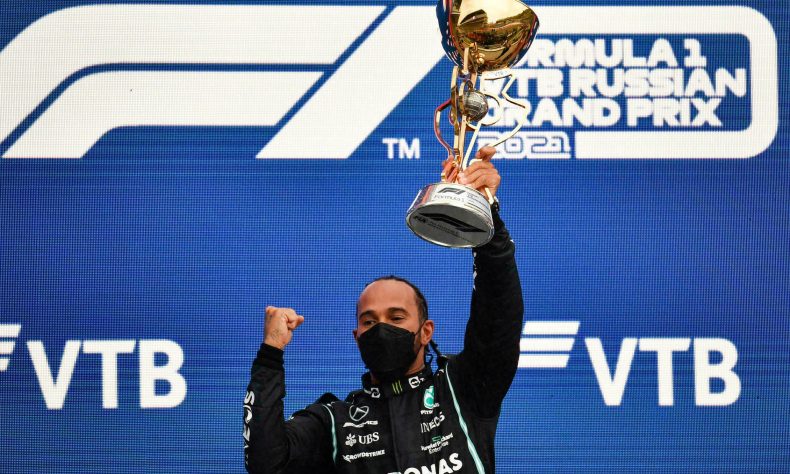 Lewis Hamilton se convierte 1er piloto en ganar 100ma carreras en la Fórmula 1