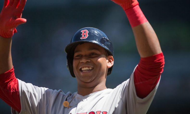 El vuelacerca fue el número 33 de Devers en la campaña que está en su mes final de la ronda regular.