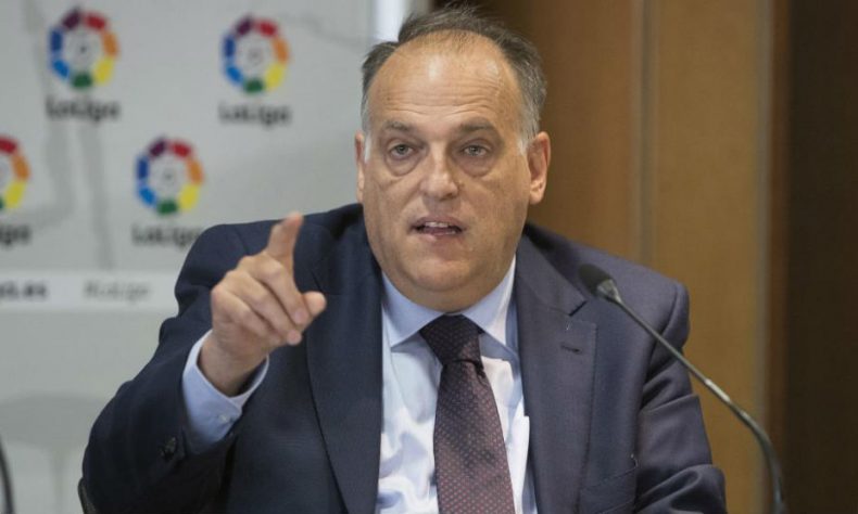 Tebas responde a Infantino: “Empecemos por eliminar fechas FIFA sin interés”